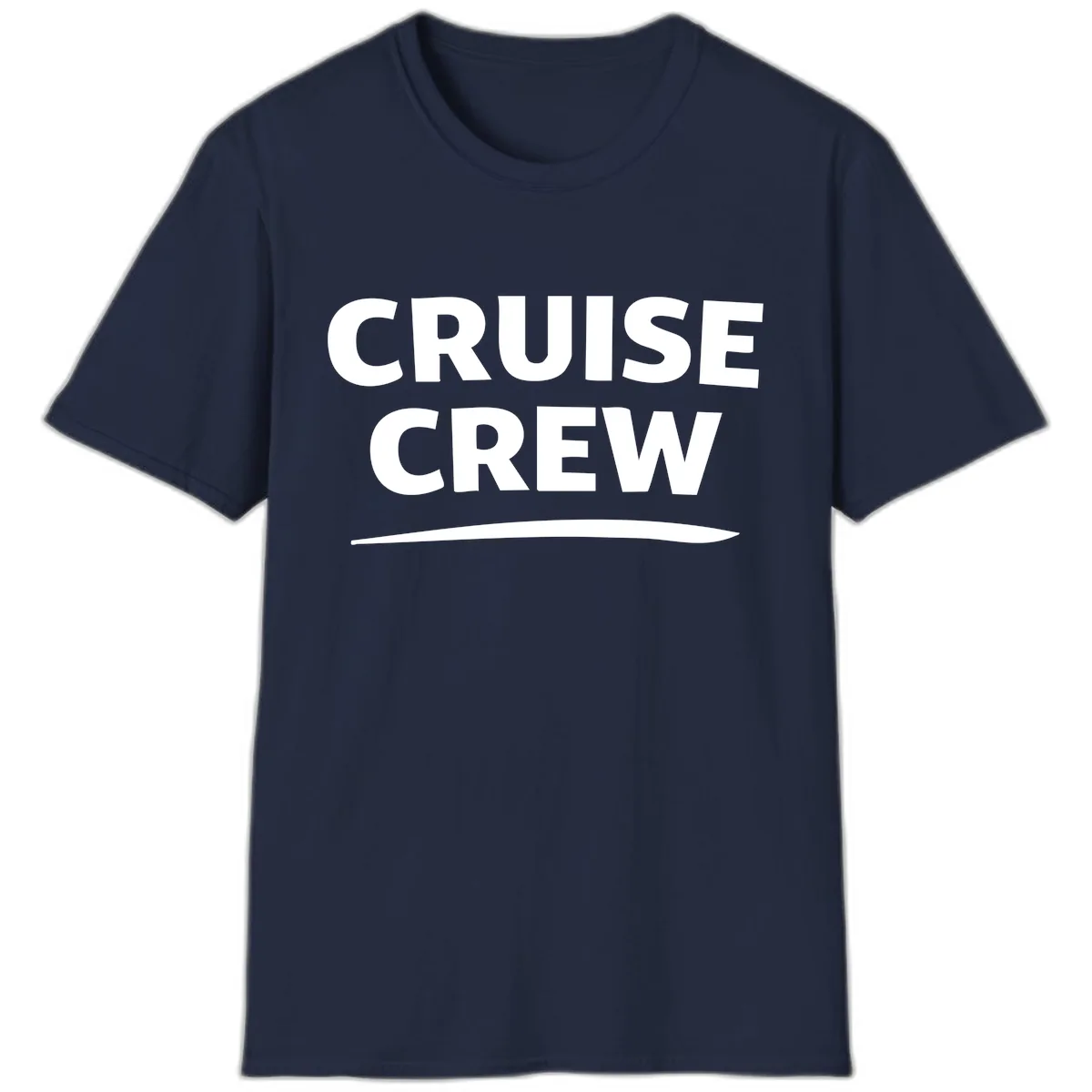 Cruise Crew T-Shirt in Navy