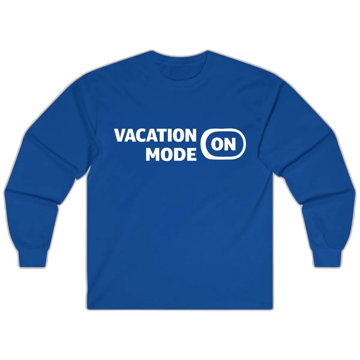 Vacation Mode On Long Sleeve in Royal