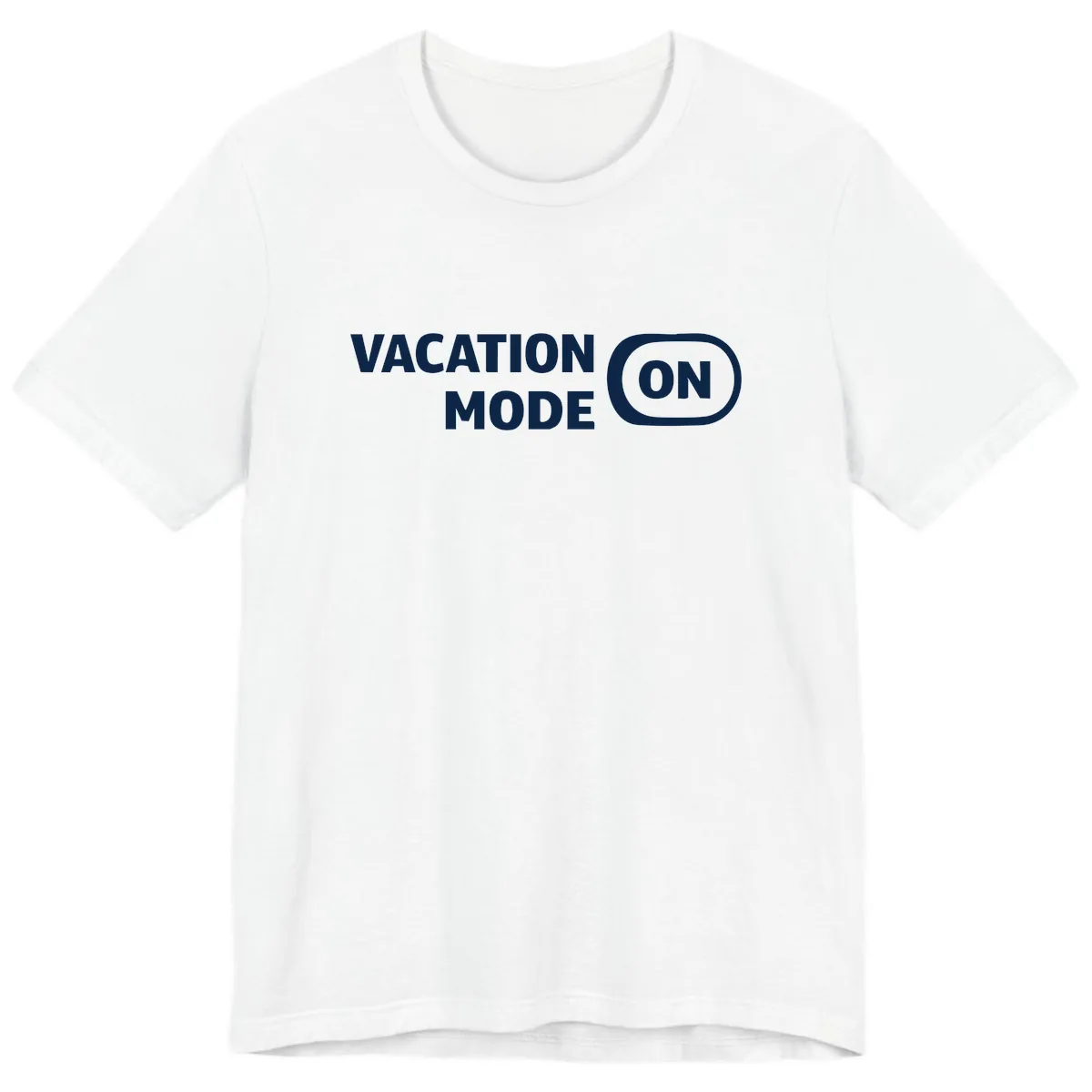 Vacation Mode On Premium T-Shirt in White