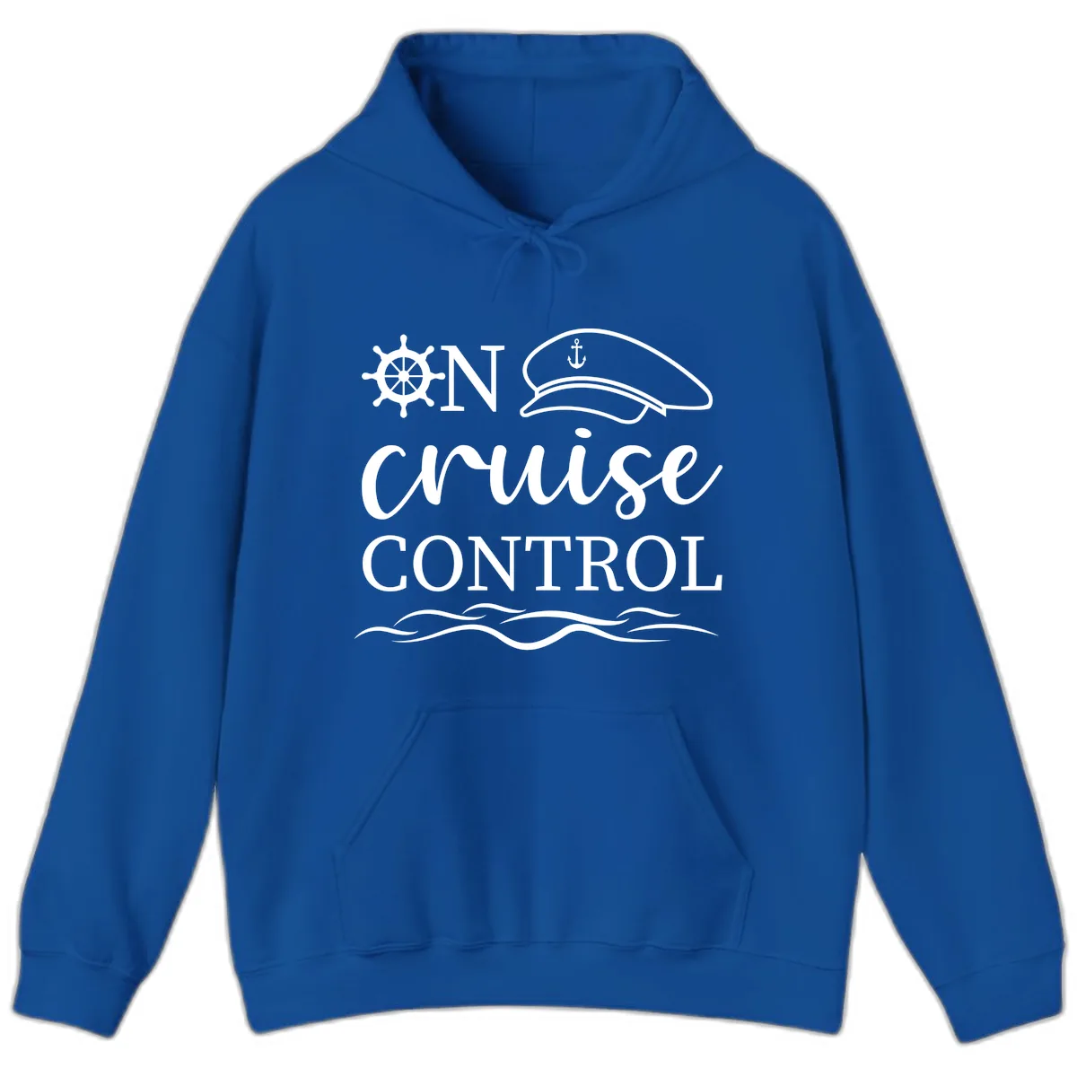 In Cruise Control Hoodie in Royal