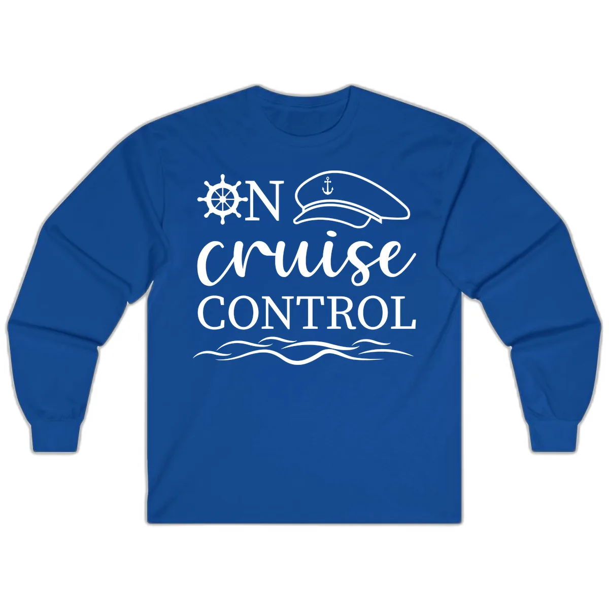 In Cruise Control Long Sleeve in Royal