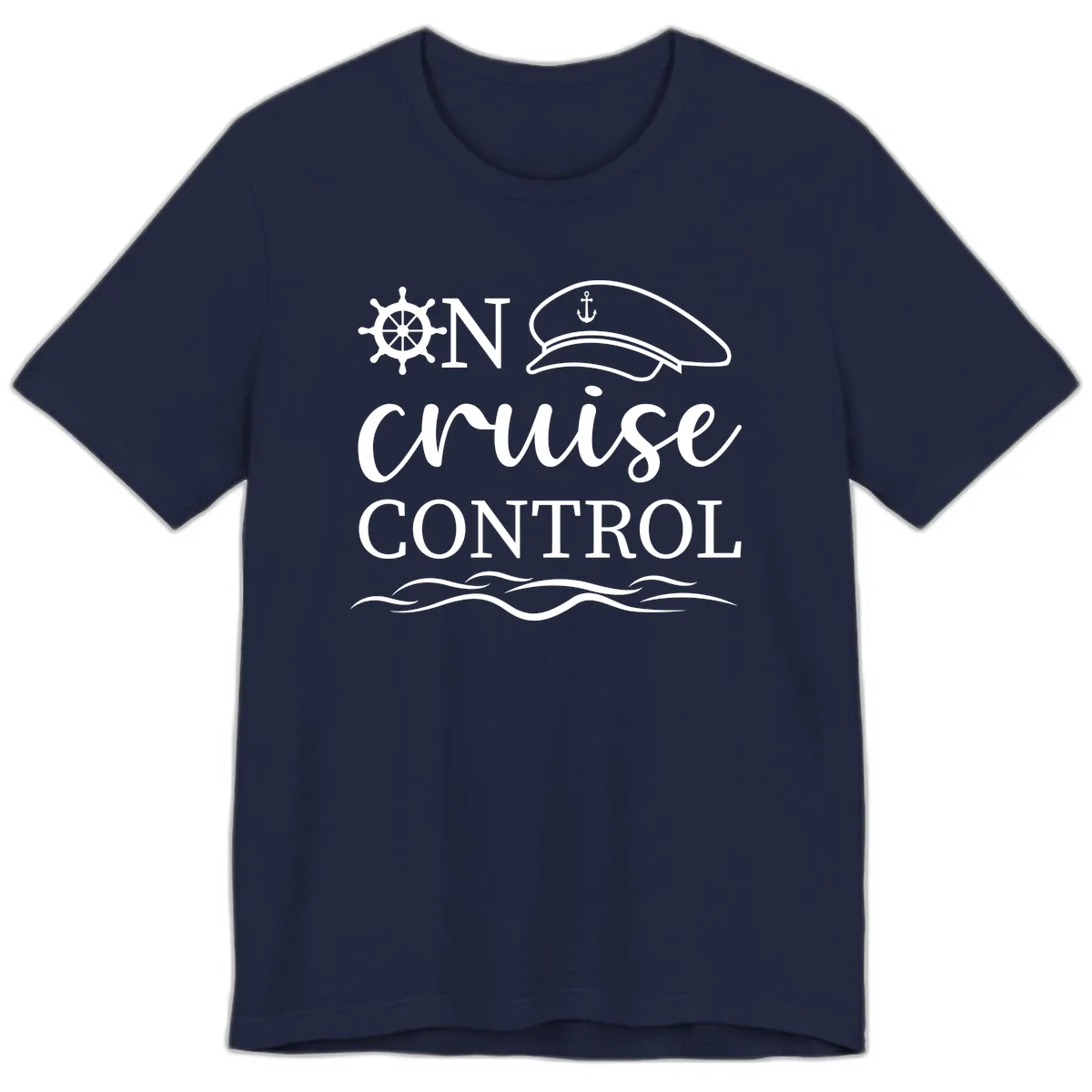 In Cruise Control Premium T-Shirt in Navy