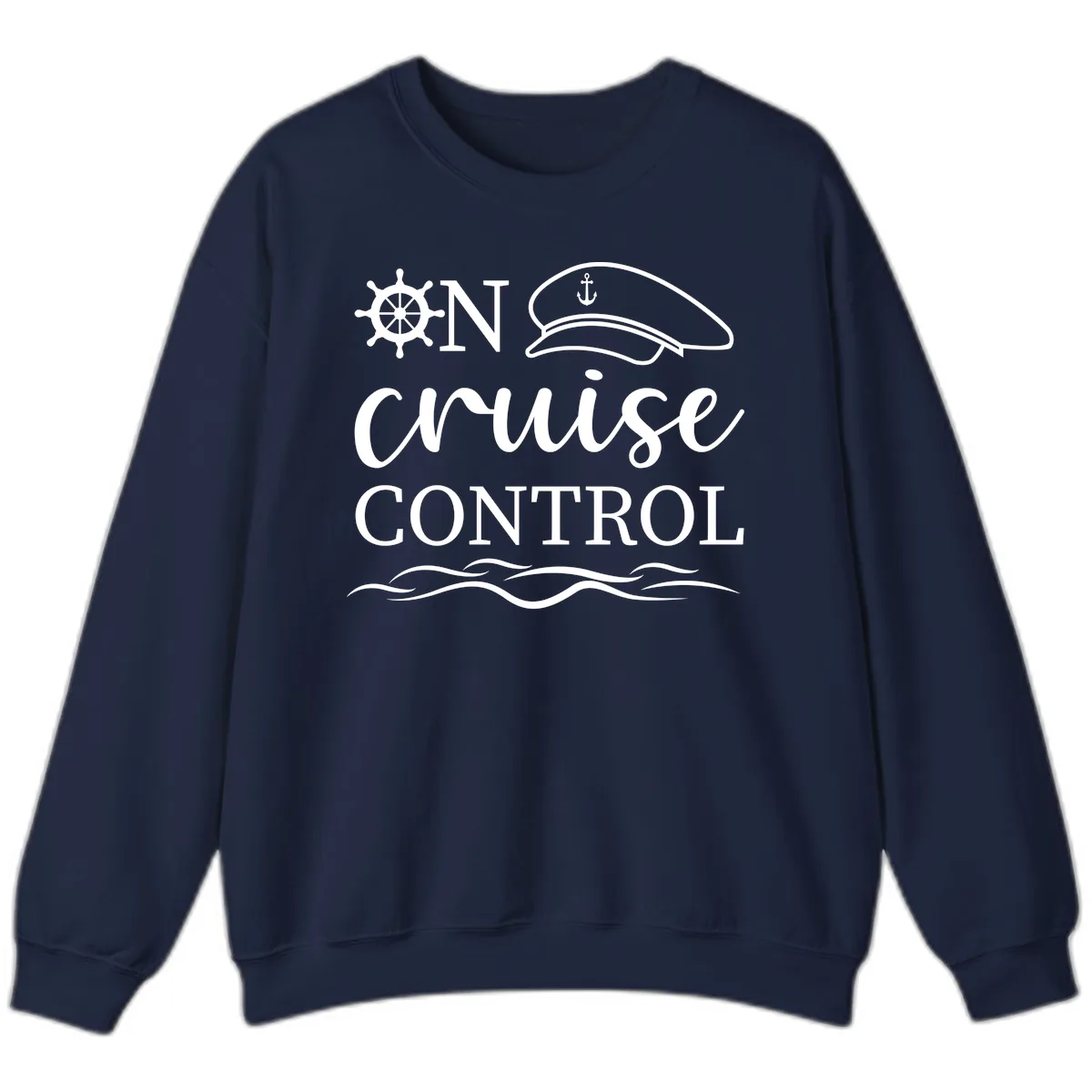 In Cruise Control Sweatshirt in Navy