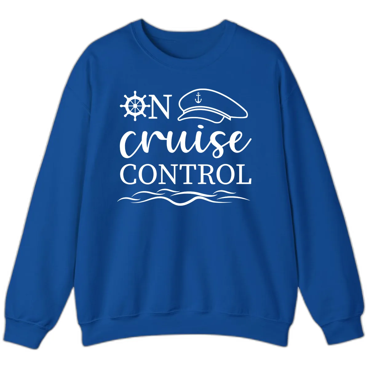 In Cruise Control Sweatshirt in Royal