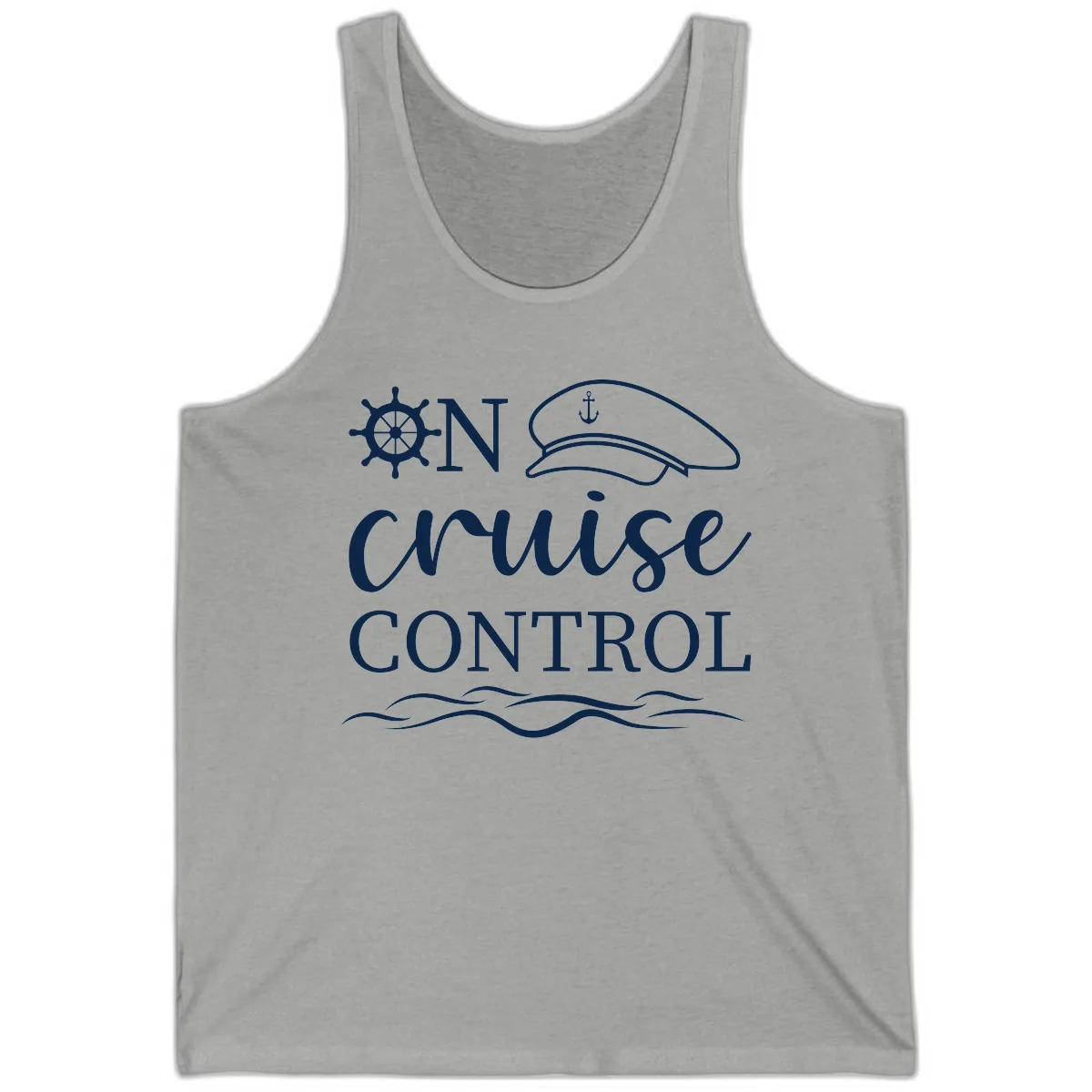 In Cruise Control Tank in Athletic Heather