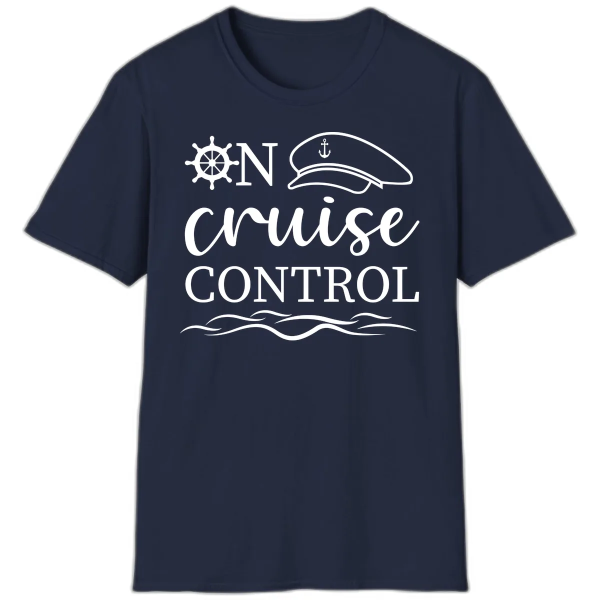 In Cruise Control T-Shirt in Navy