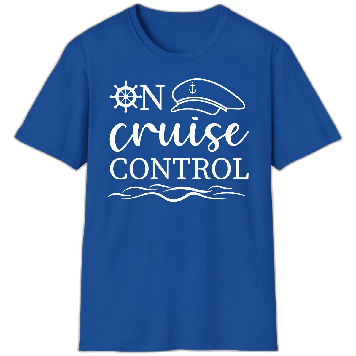 In Cruise Control T-Shirt in Royal