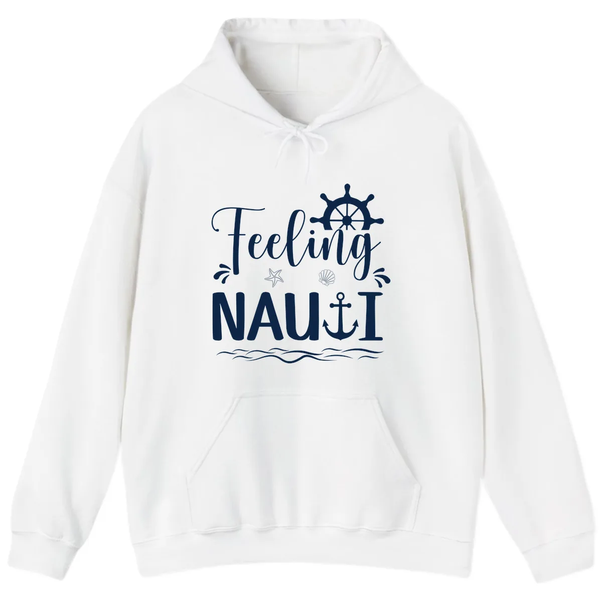 Feeling Nautical Hoodie in White