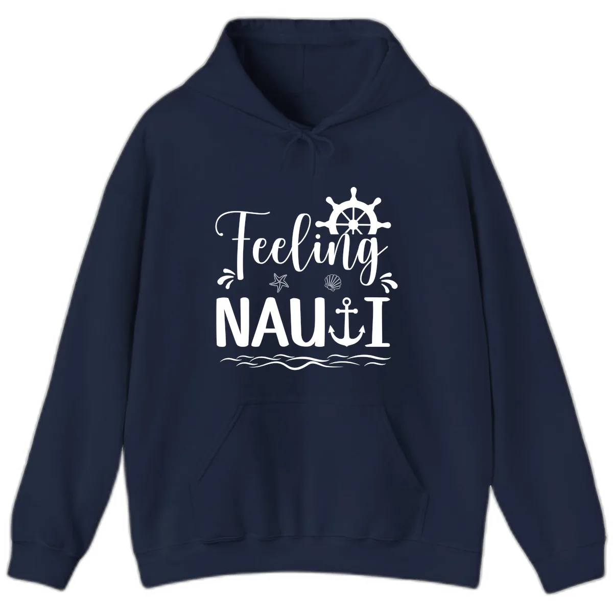 Feeling Nautical Hoodie in Navy