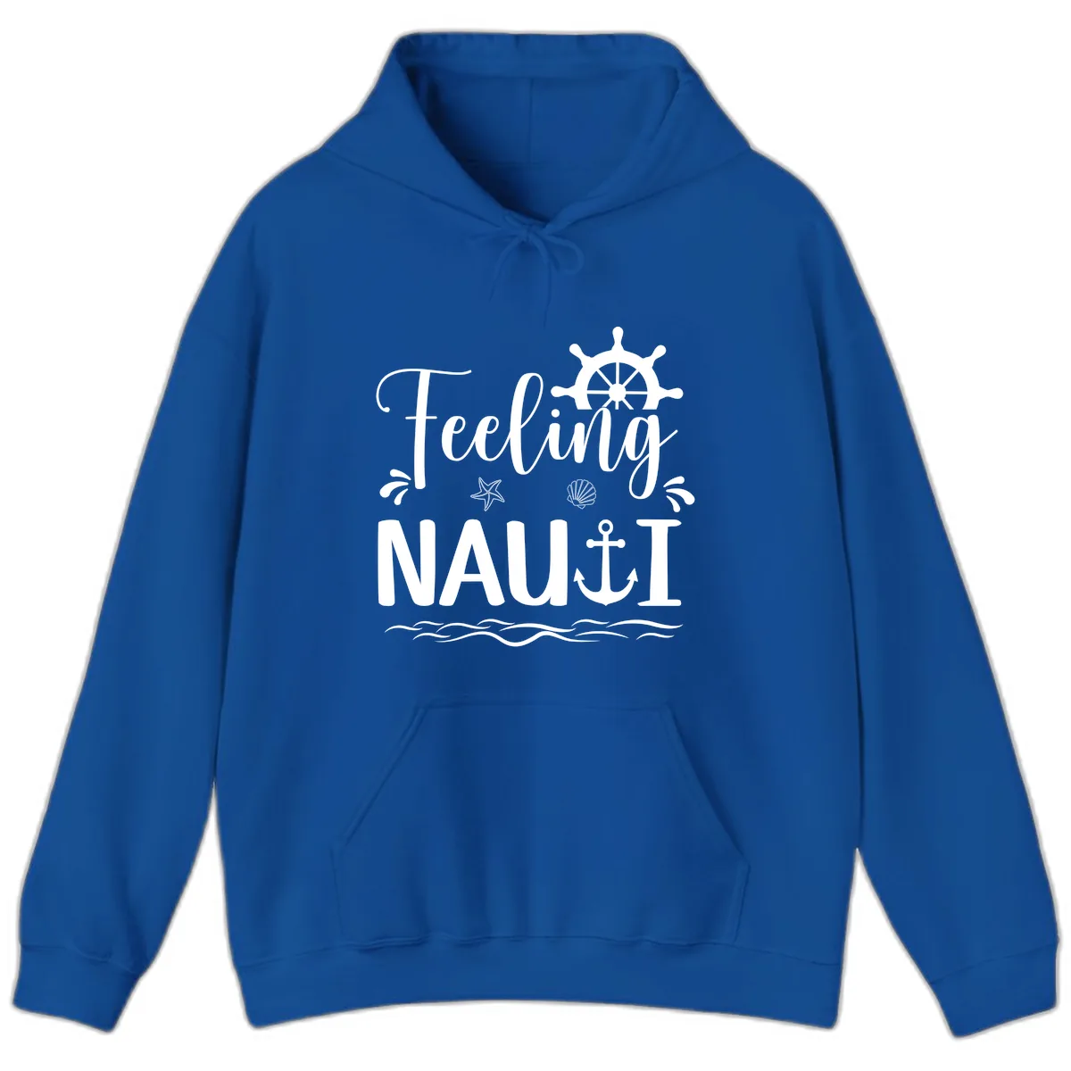 Feeling Nautical Hoodie in Royal