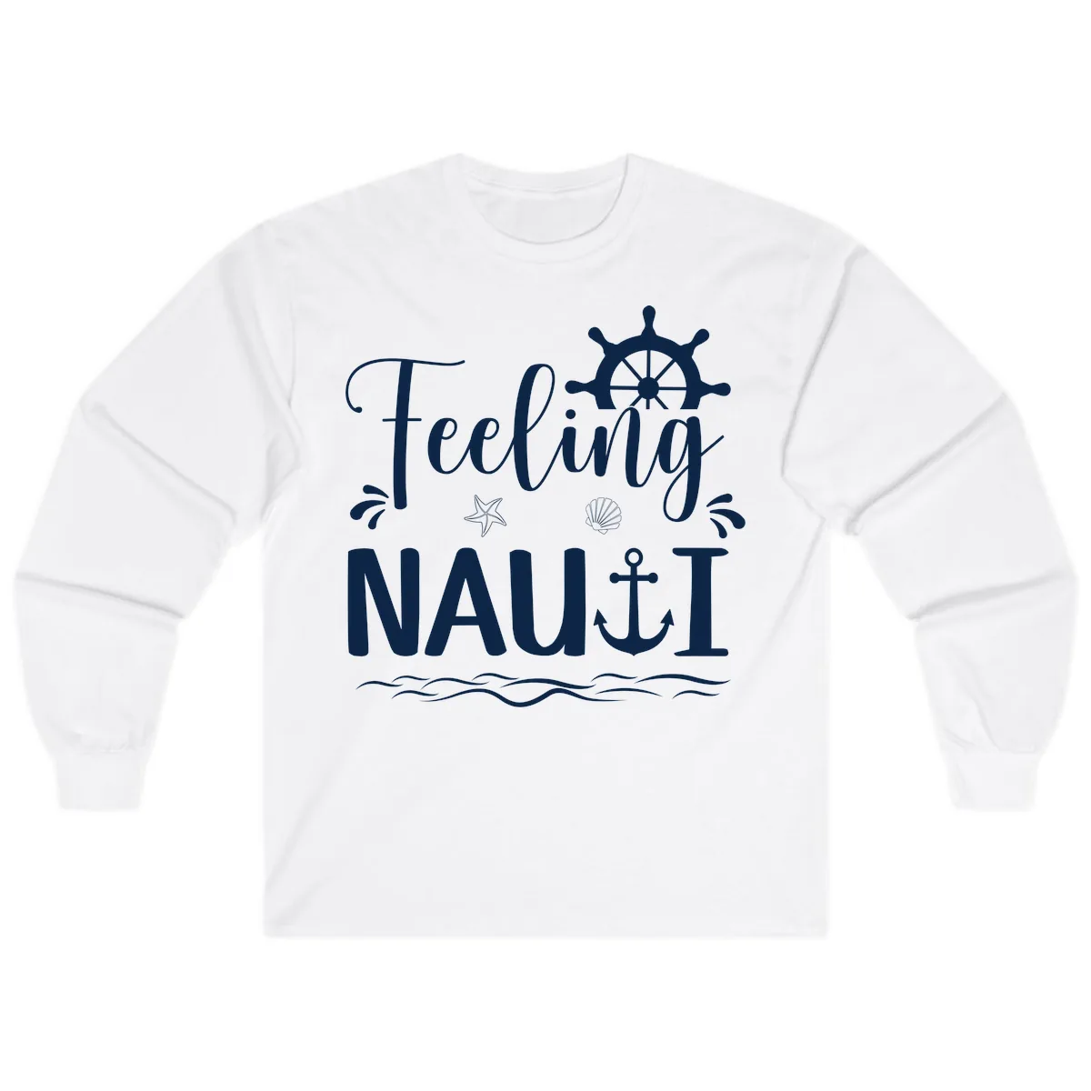 Feeling Nautical Long Sleeve in White