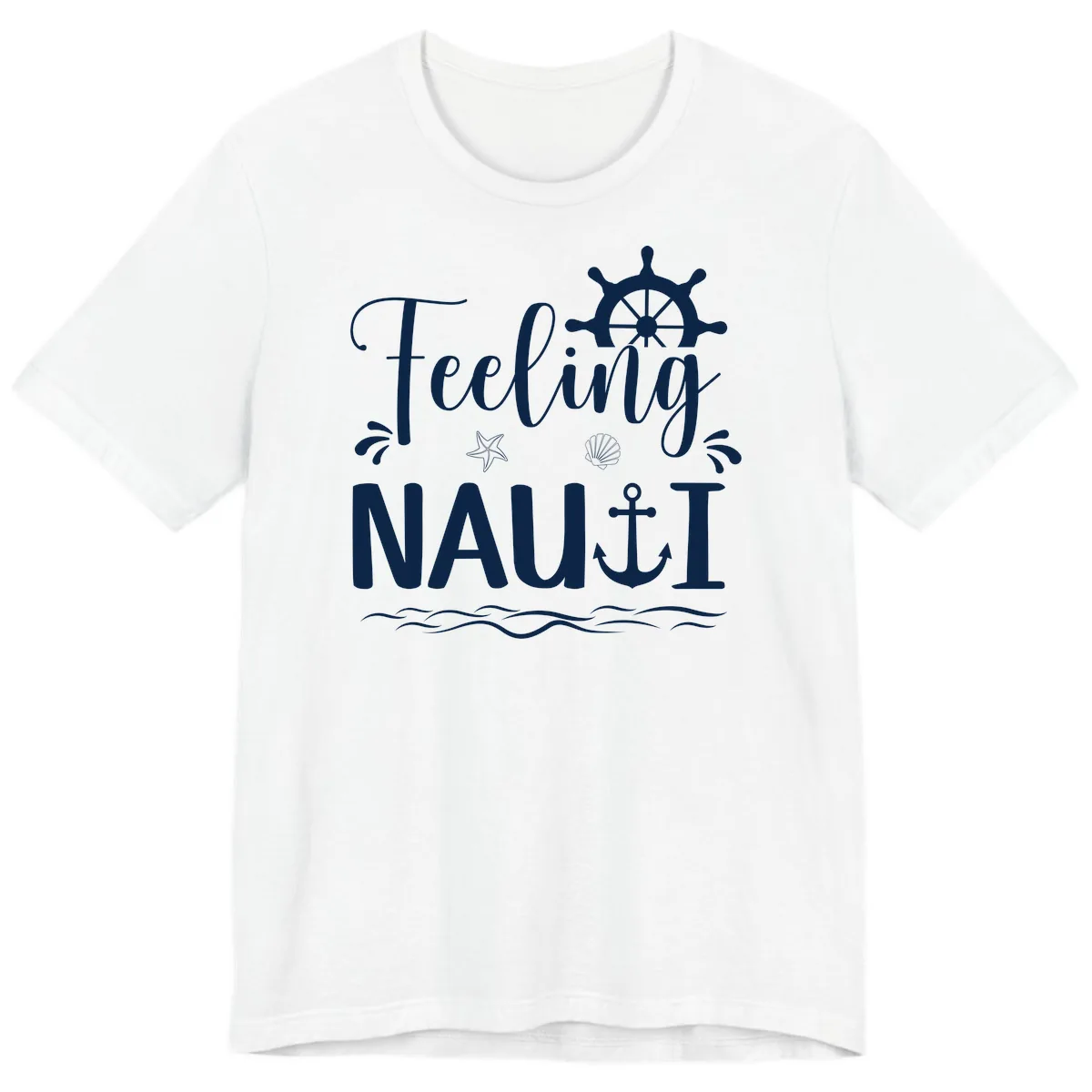 Feeling Nautical Premium T-Shirt in White