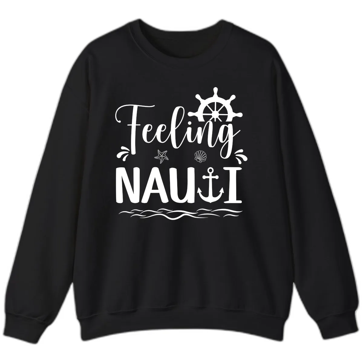 Feeling Nautical Sweatshirt in Black