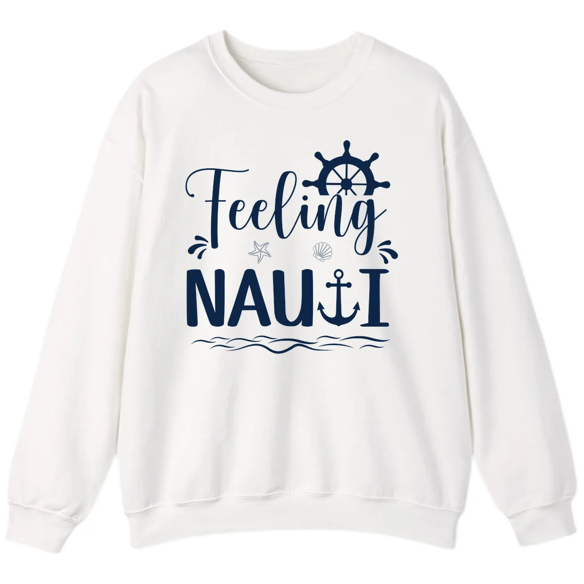 Feeling Nautical Sweatshirt in White