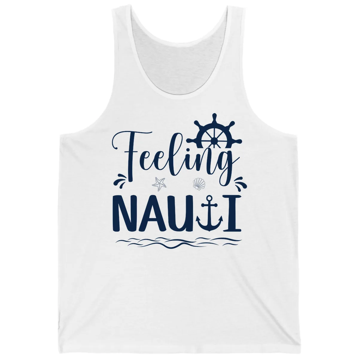 Feeling Nautical Tank in White