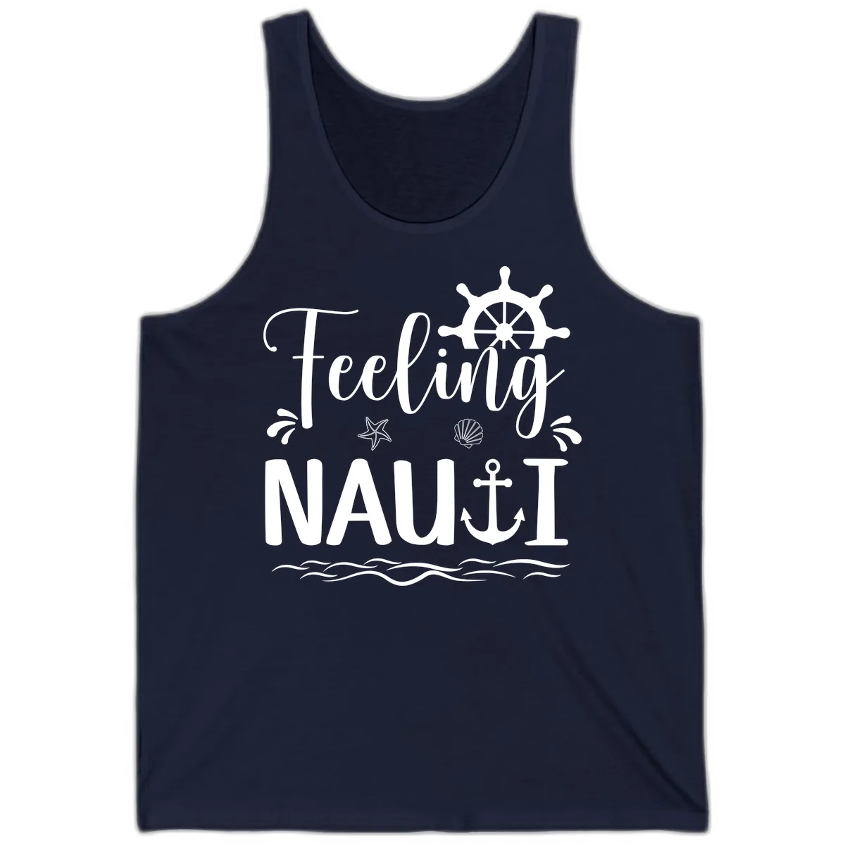 Feeling Nautical Tank in Navy