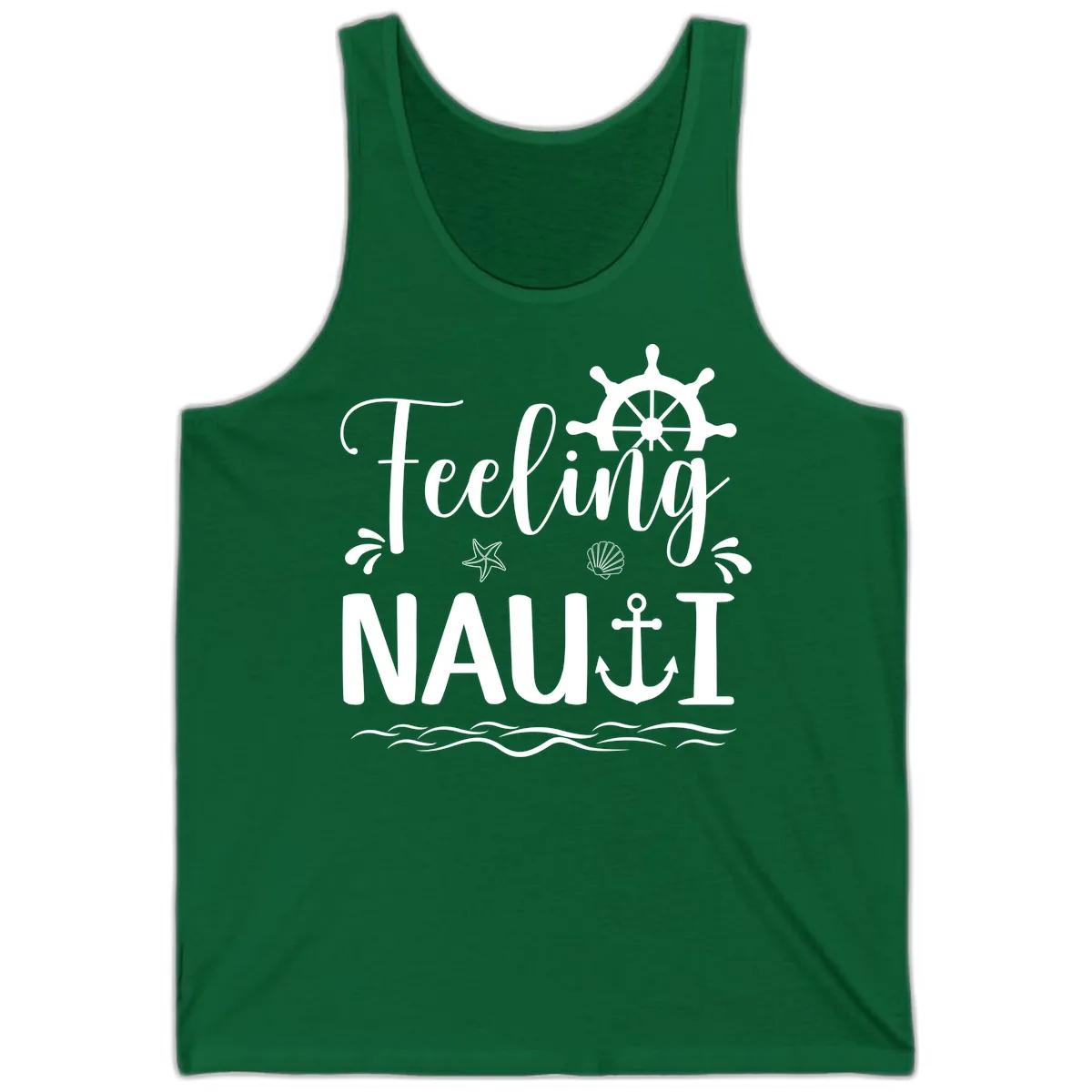 Feeling Nautical Tank in Kelly