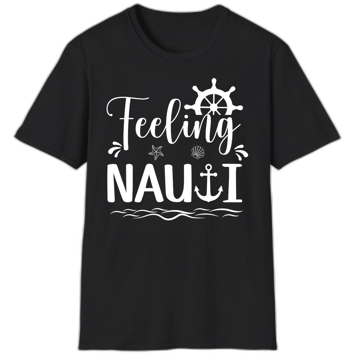 Feeling Nautical T-Shirt in Black