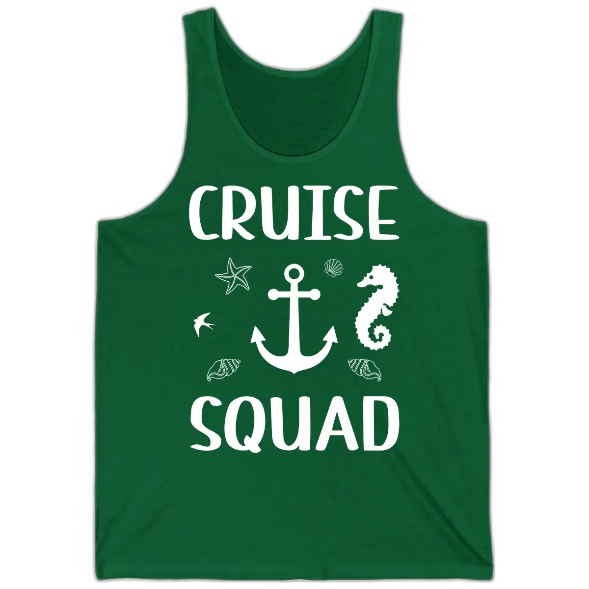 Cruise Squad Anchor Tank in Kelly