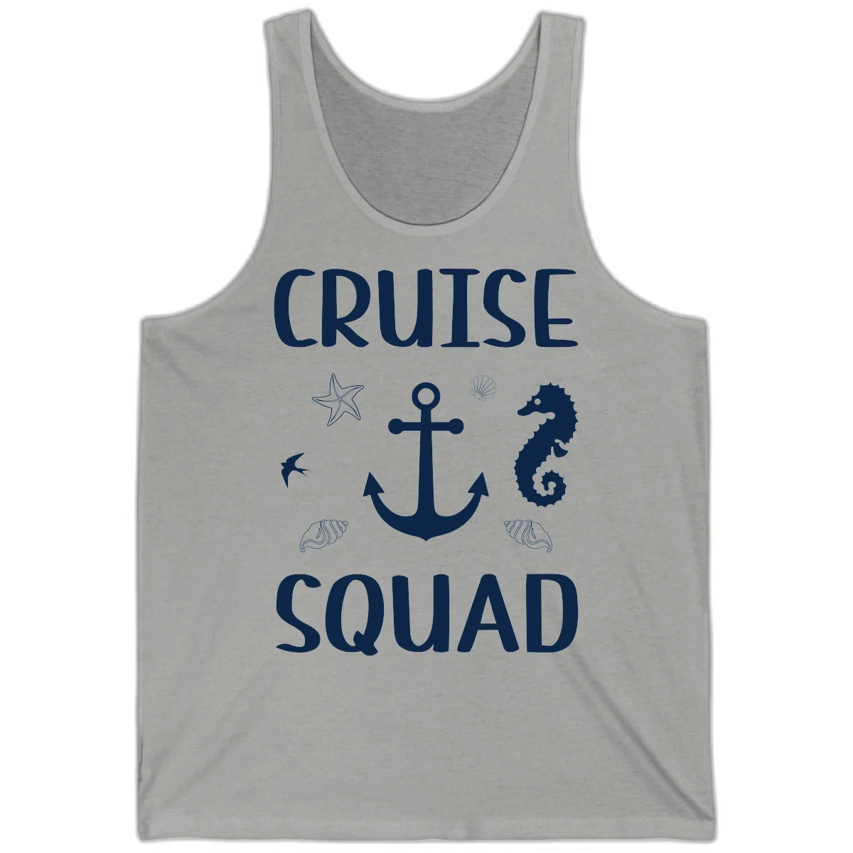 Cruise Squad Anchor Tank in Athletic Heather