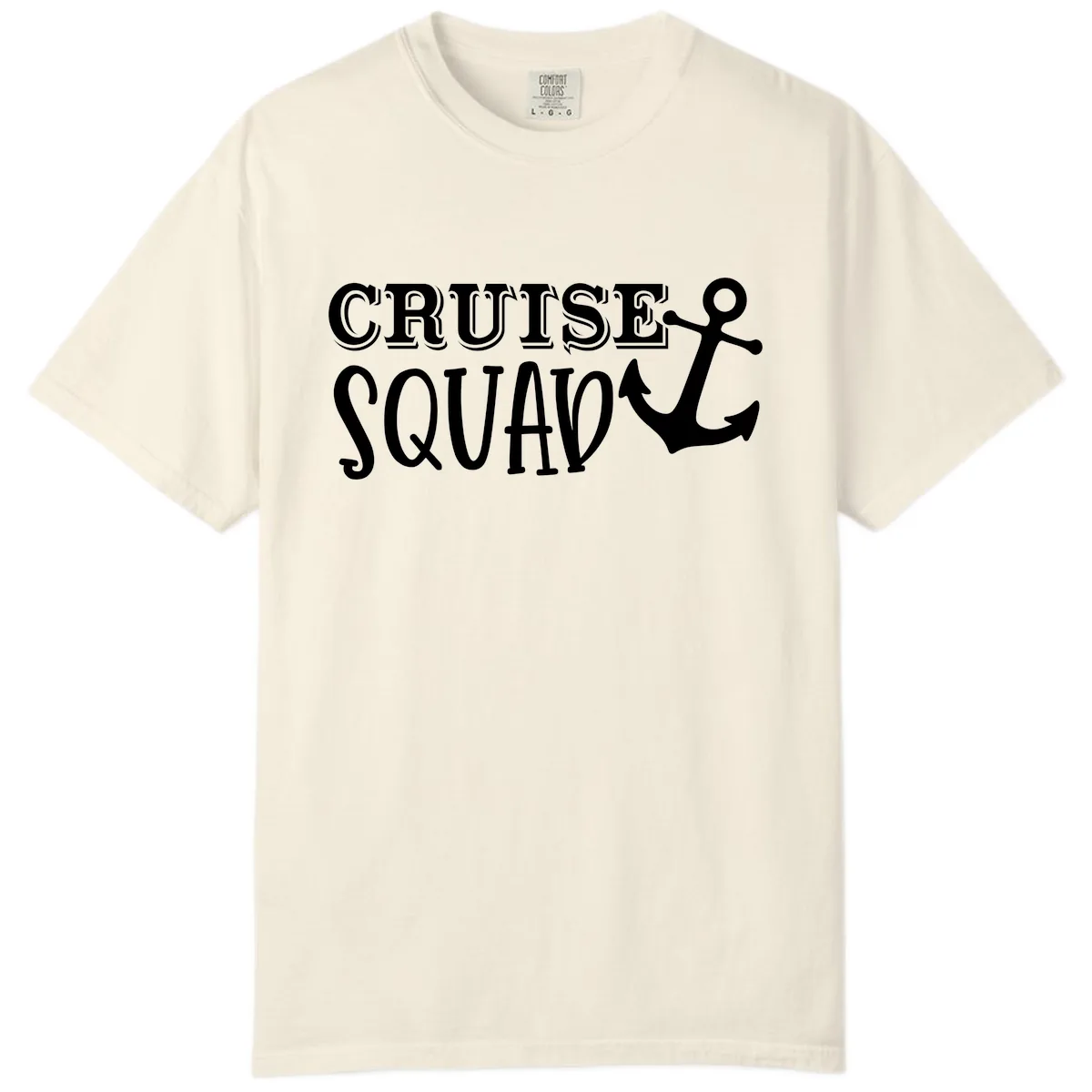 Cruise's Squad Anchor Comfort Color in Ivory
