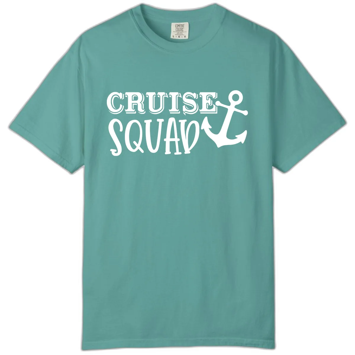 Cruise's Squad Anchor Comfort Color in Seafoam