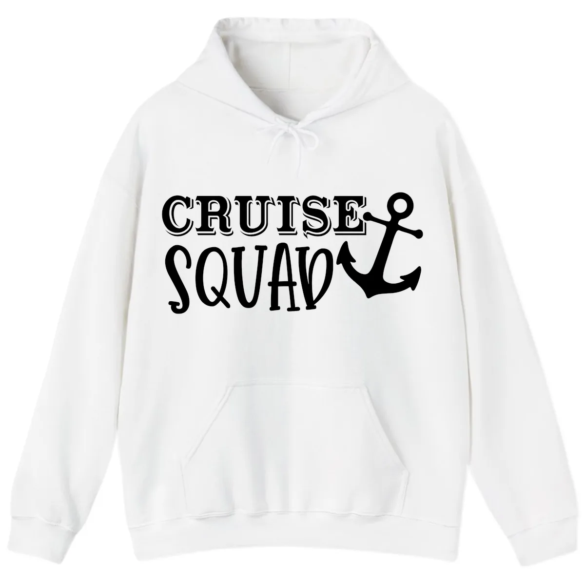 Cruise's Squad Anchor Hoodie in White