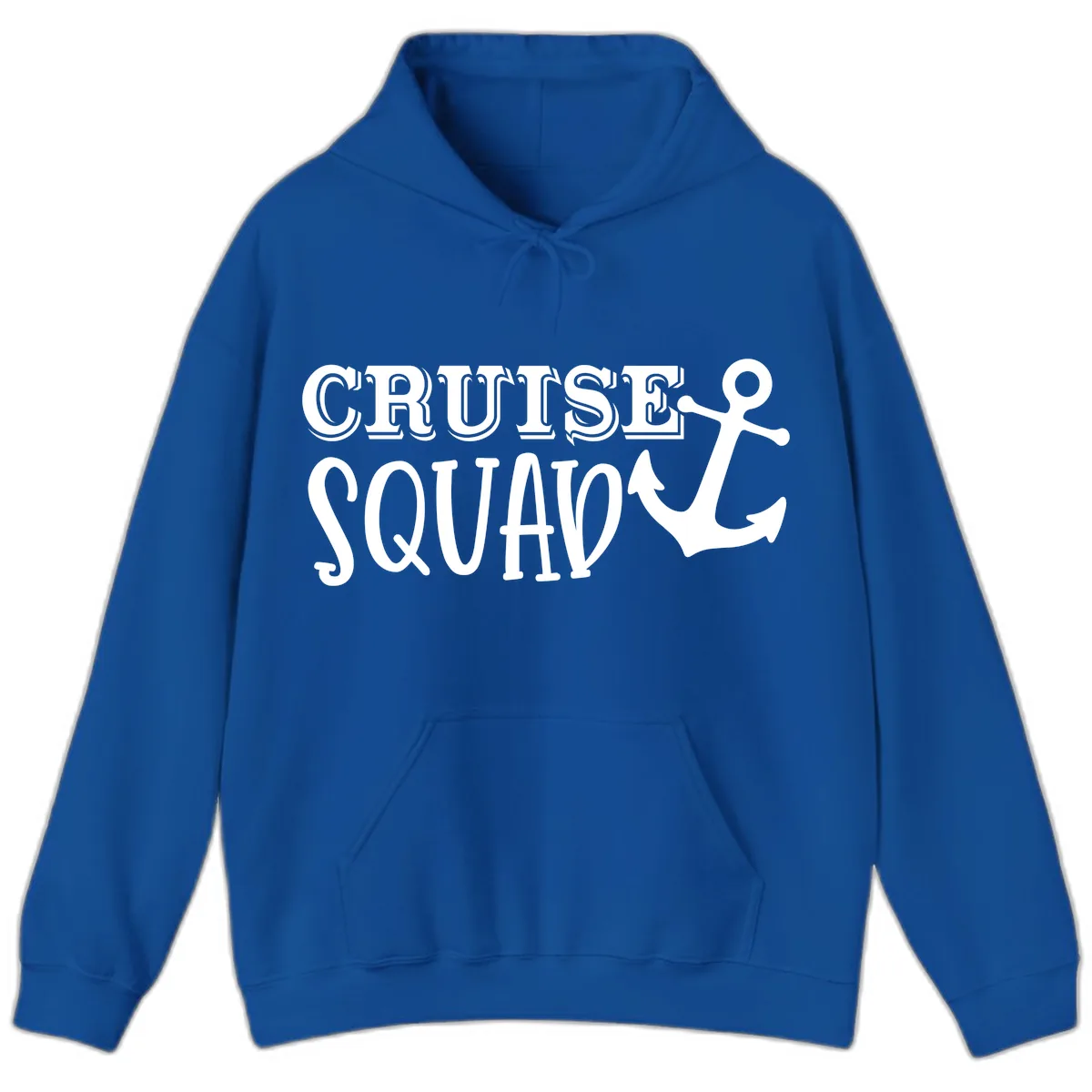 Cruise's Squad Anchor Hoodie in Royal