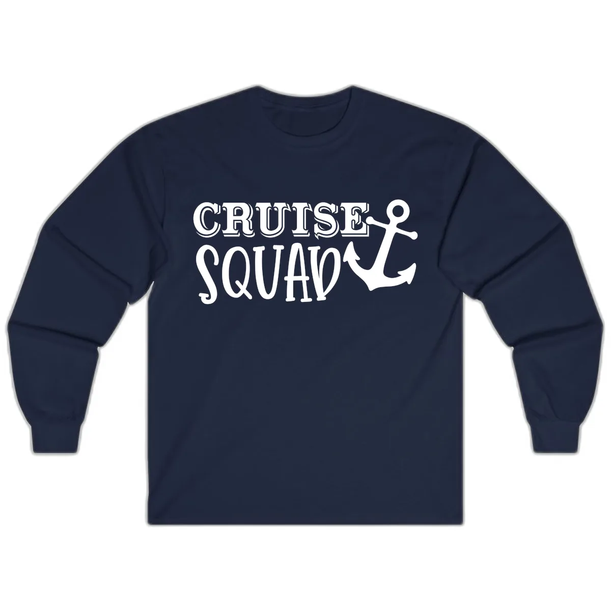 Cruise's Squad Anchor Long Sleeve in Navy