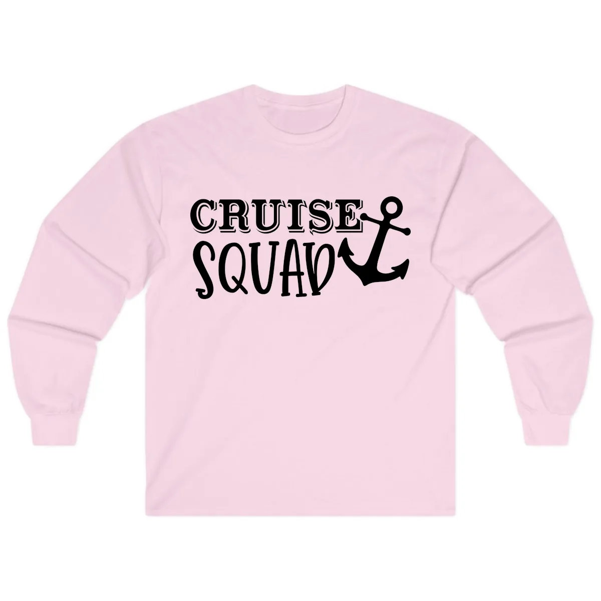 Cruise's Squad Anchor Long Sleeve in Light Pink