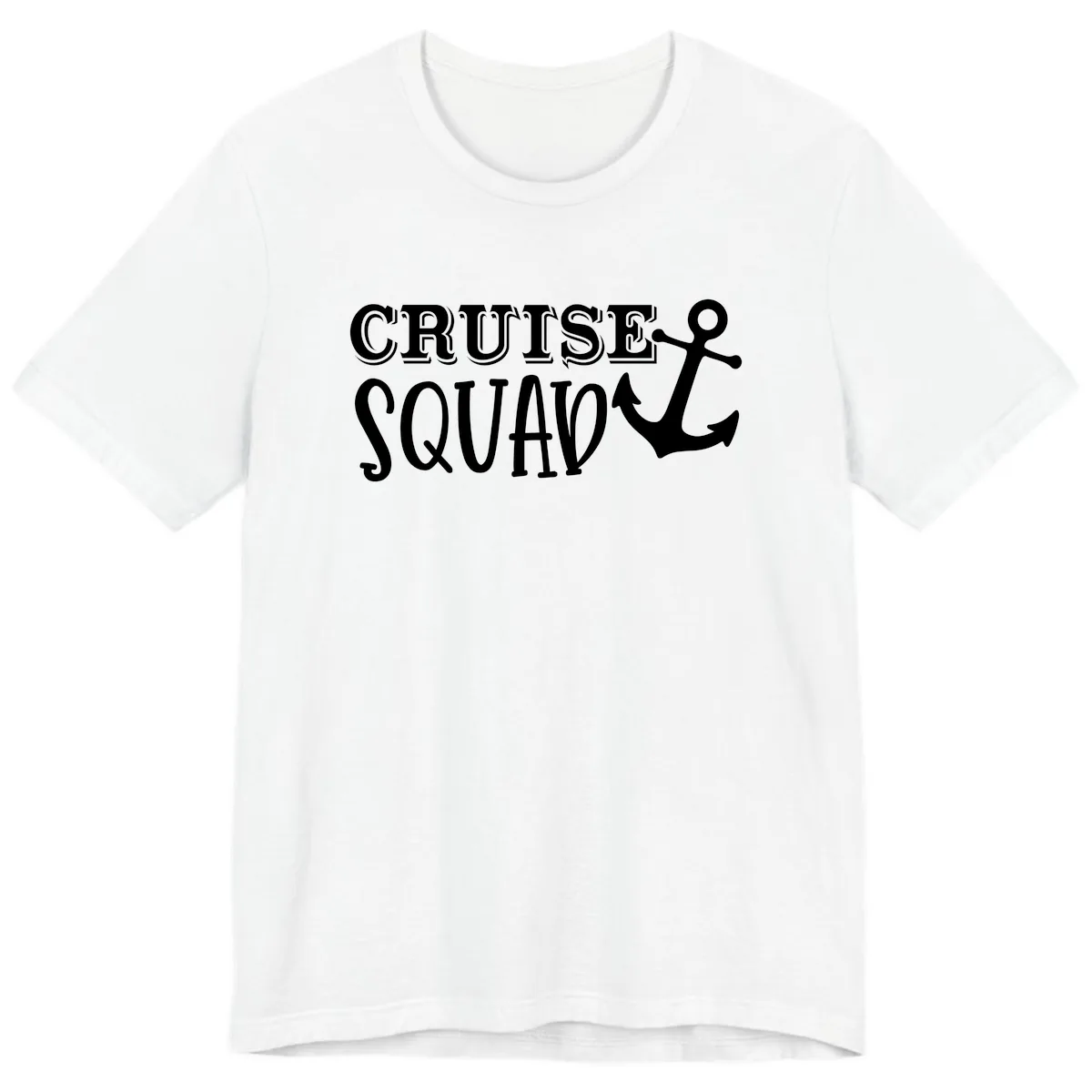 Cruise's Squad Anchor Premium T-Shirt in White