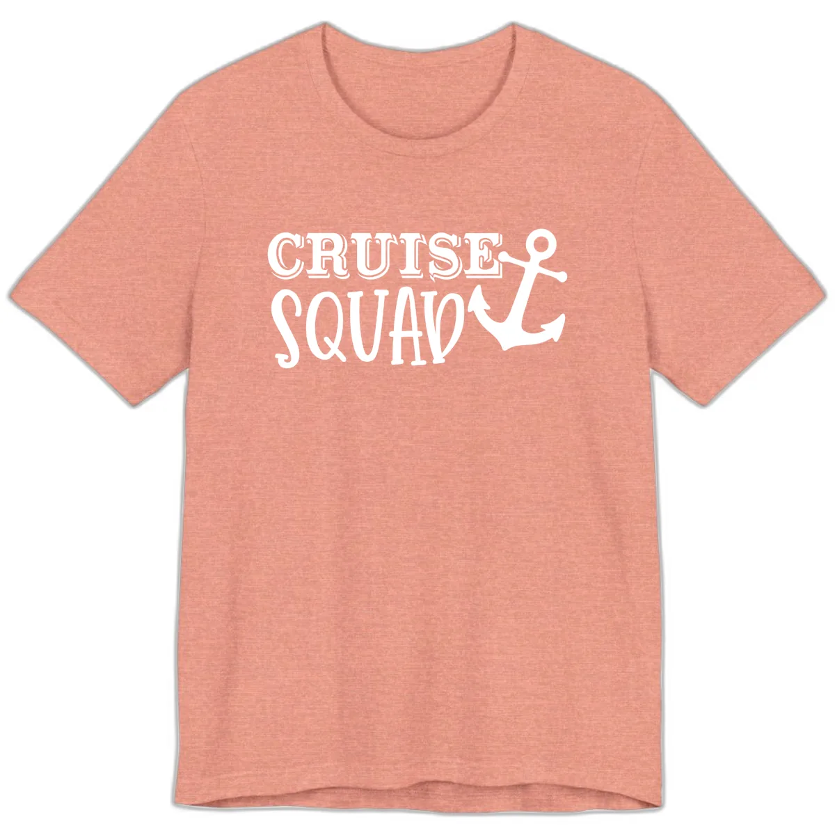 Cruise's Squad Anchor Premium T-Shirt in Heather Sunset