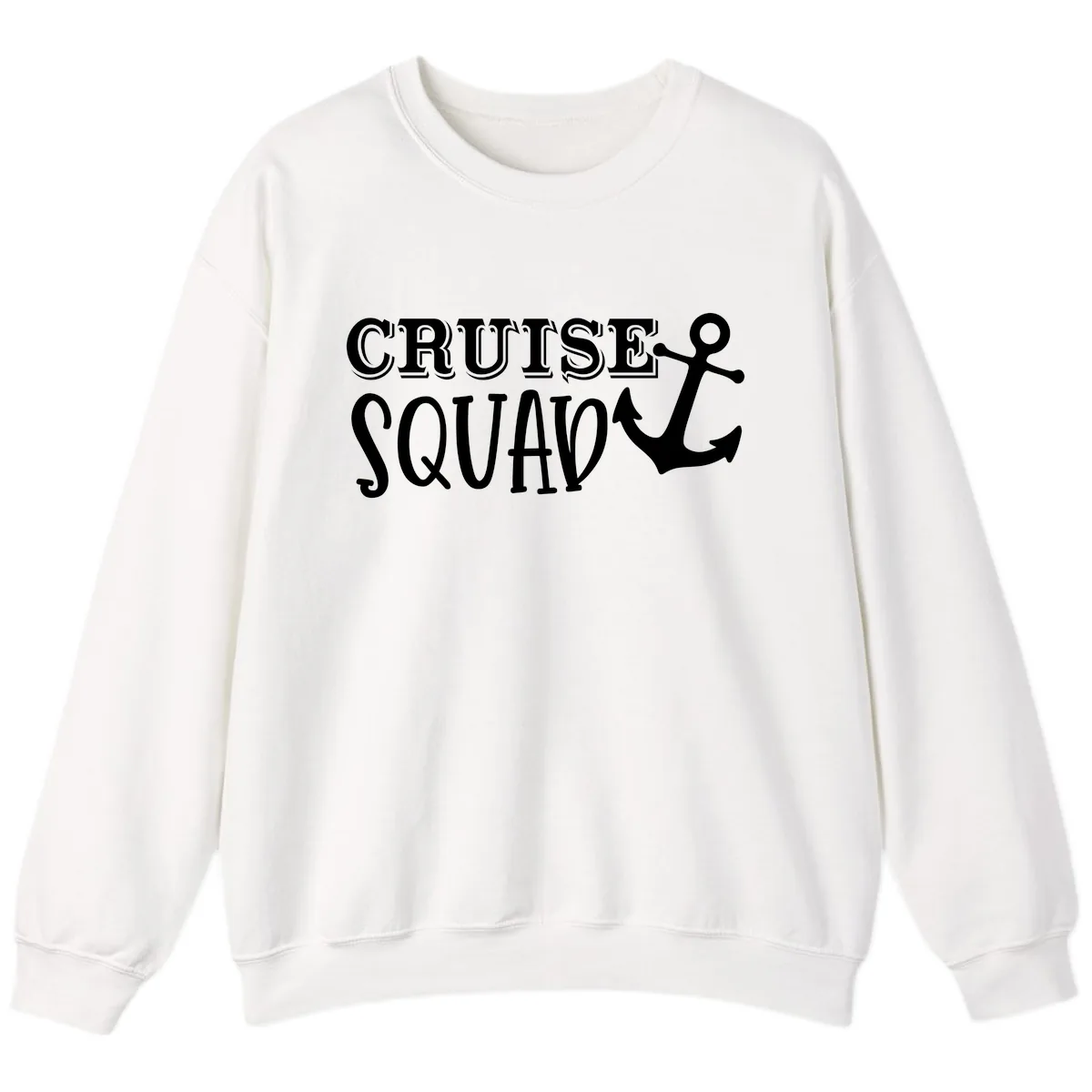 Cruise's Squad Anchor Sweatshirt in White