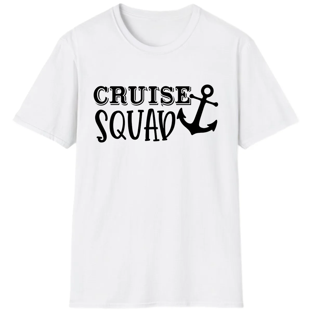 Cruise's Squad Anchor T-Shirt in White