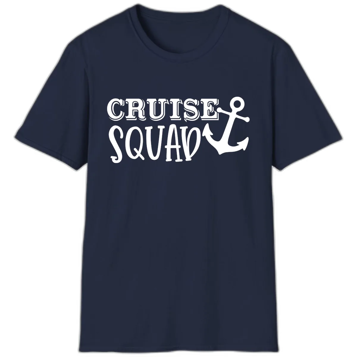 Cruise's Squad Anchor T-Shirt in Navy