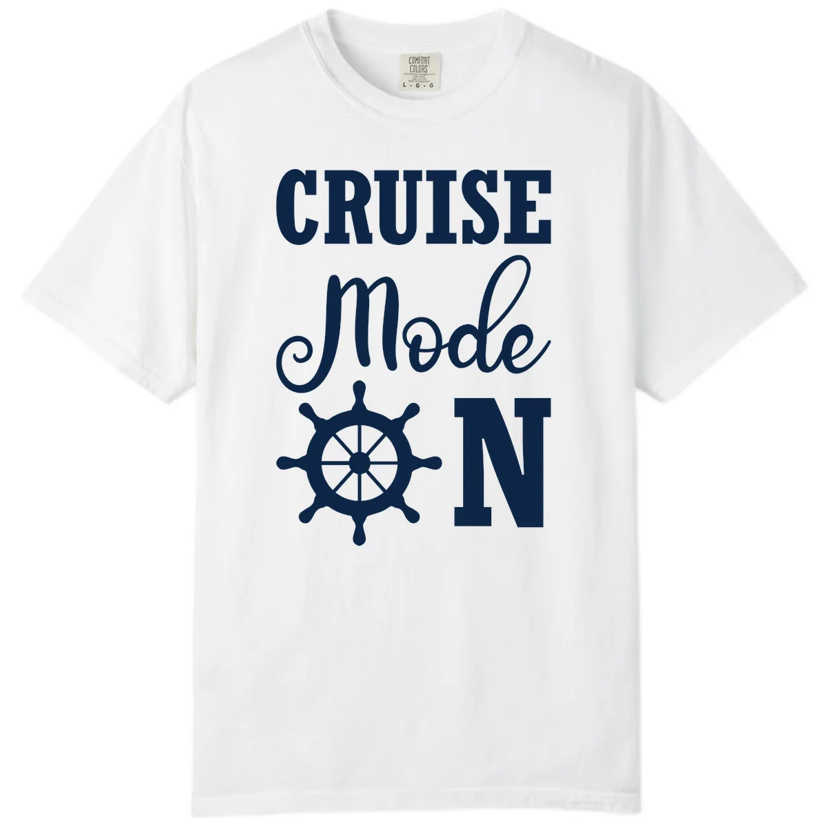 Cruise Mode Ship Wheel Comfort Color in White
