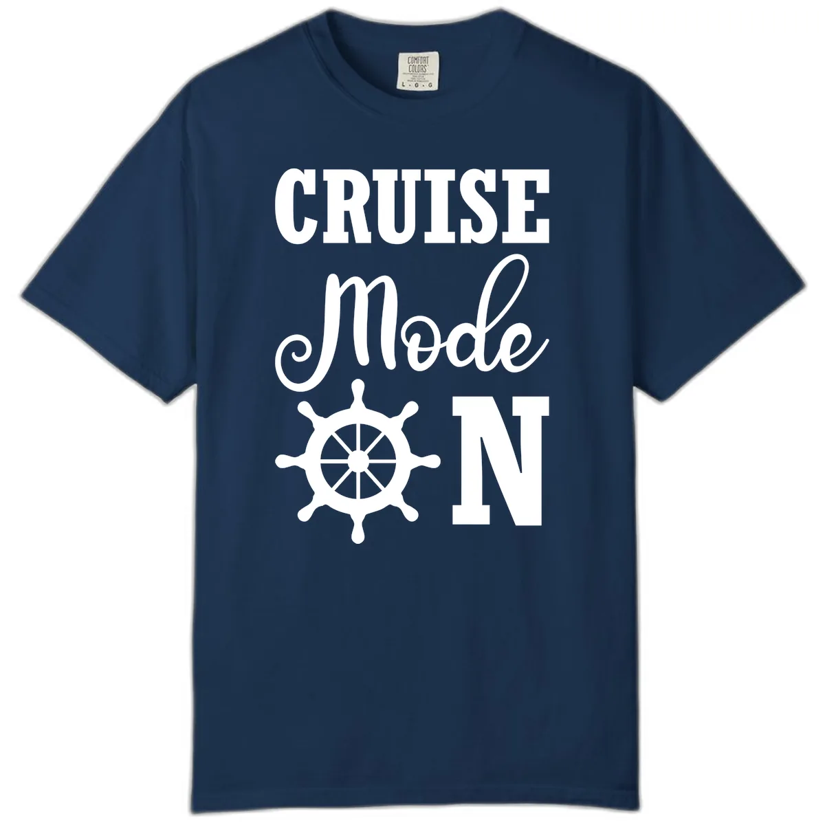 Cruise Mode Ship Wheel Comfort Color in Navy
