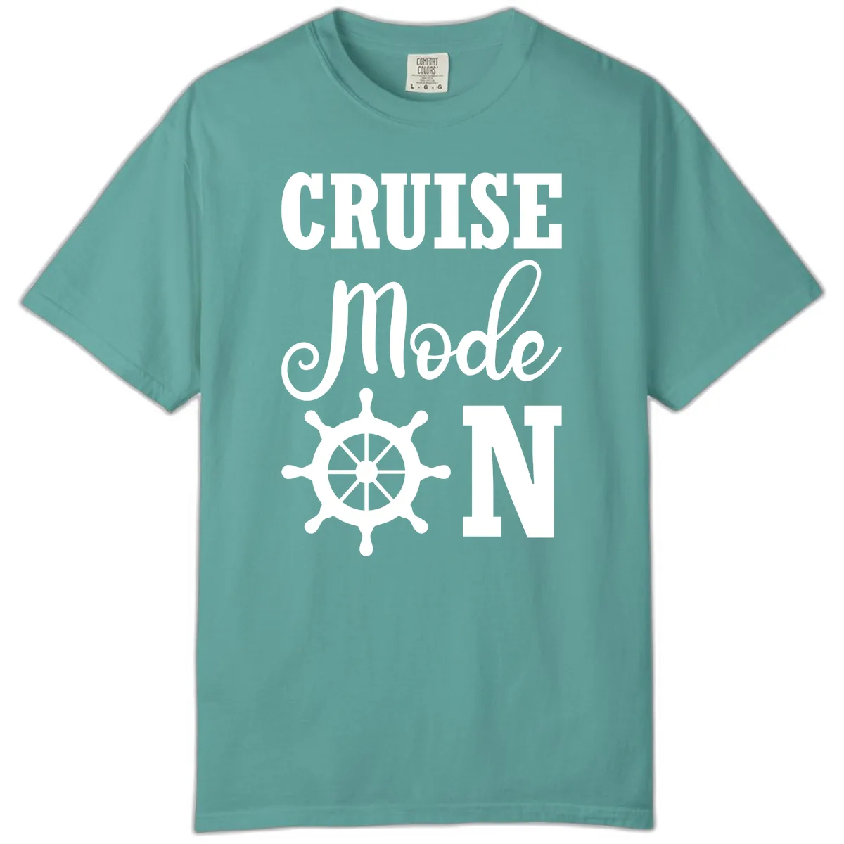Cruise Mode Ship Wheel Comfort Color in Seafoam