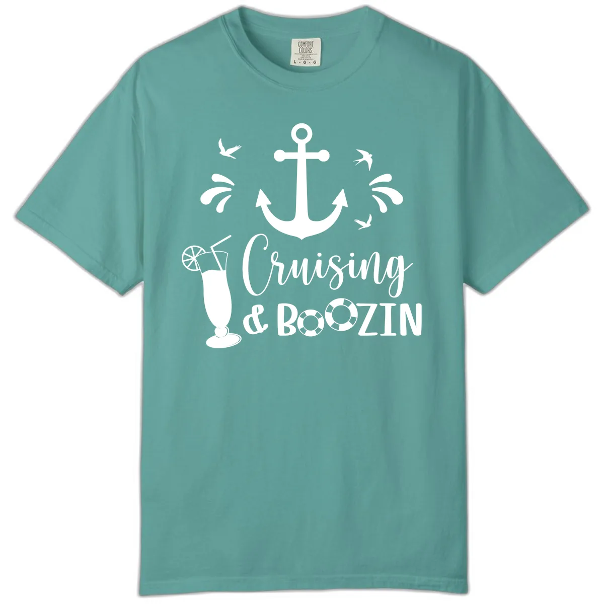 Cruising & Boozing Nautical Comfort Color in Seafoam