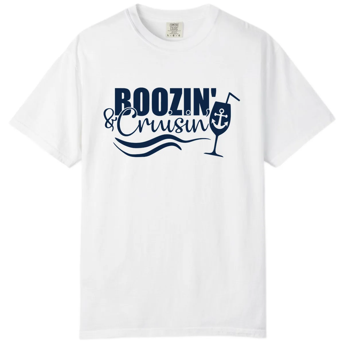 Boozin' & Cruising Nautical Comfort Color in White