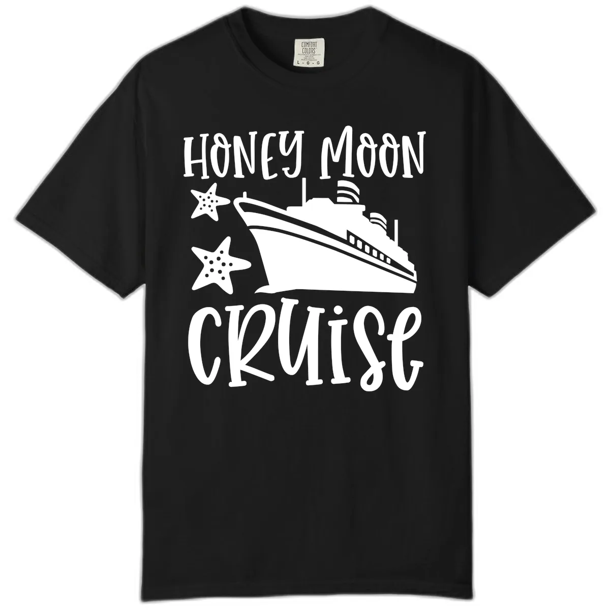 Honey Moon Cruise Comfort Color in Black