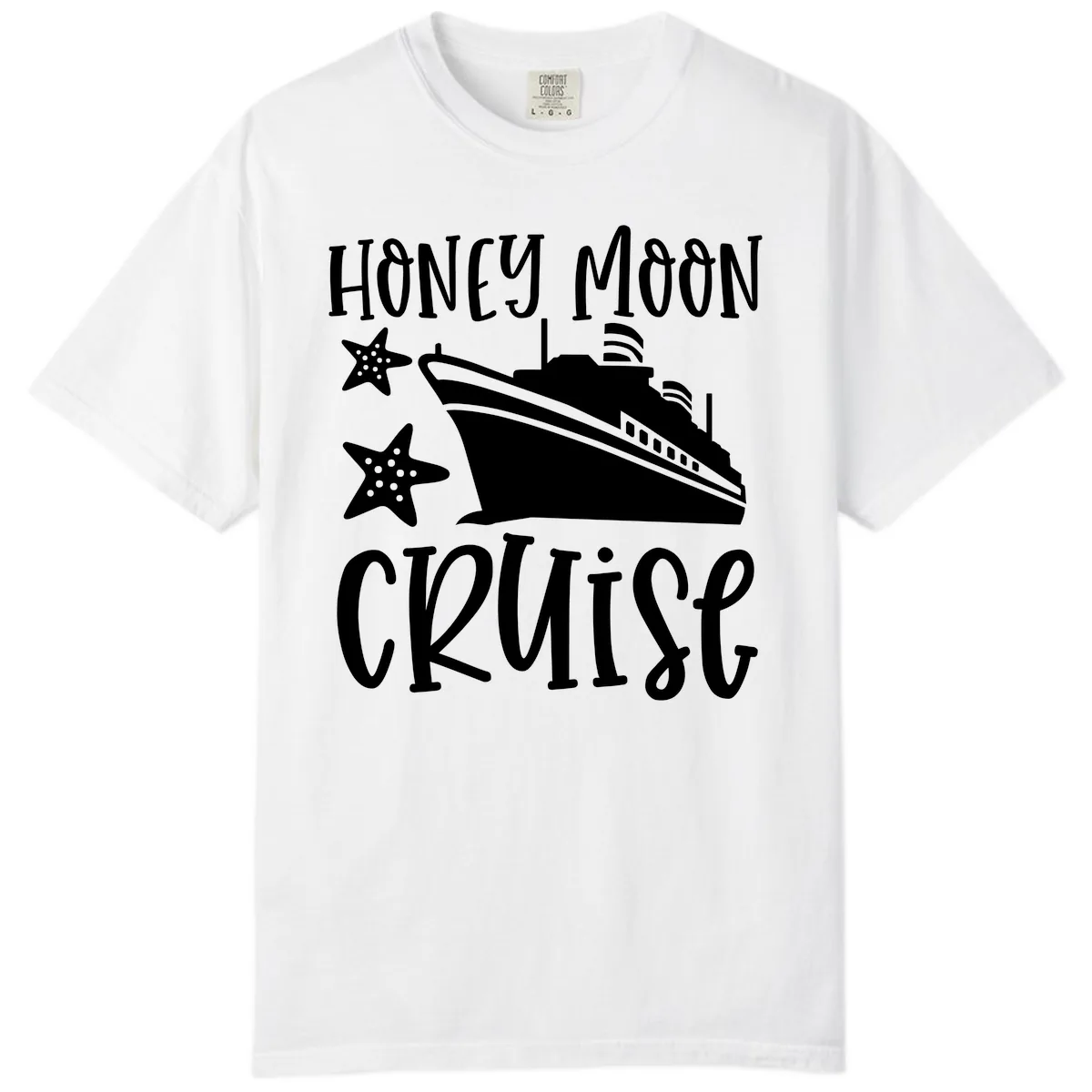 Honey Moon Cruise Comfort Color in White