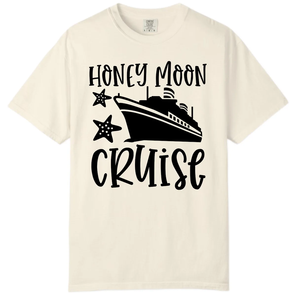 Honey Moon Cruise Comfort Color in Ivory