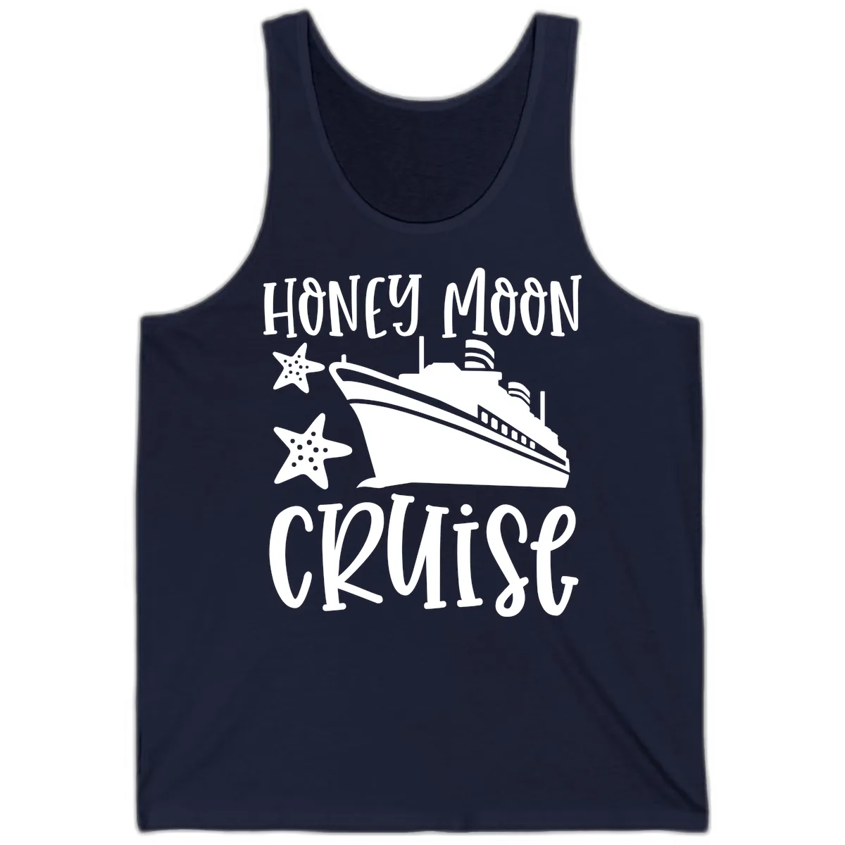 Honey Moon Cruise Tank in Navy