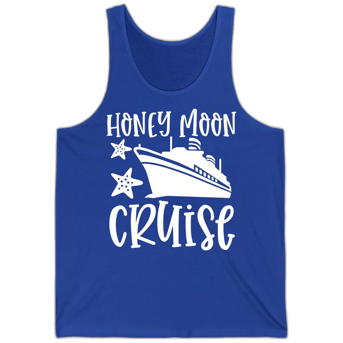 Honey Moon Cruise Tank in True Royal