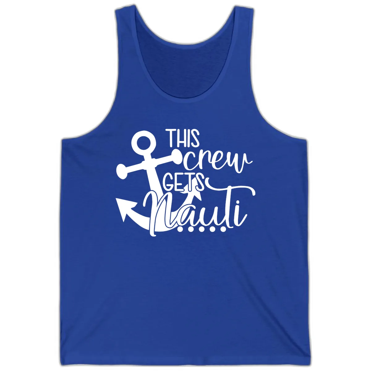 This Crew Gets Lit Anchor Design Tank in True Royal