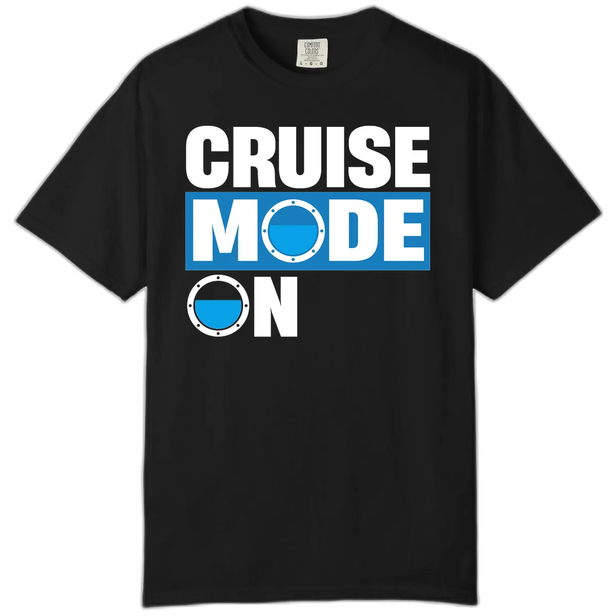 Cruise Mode On Comfort Color in Black