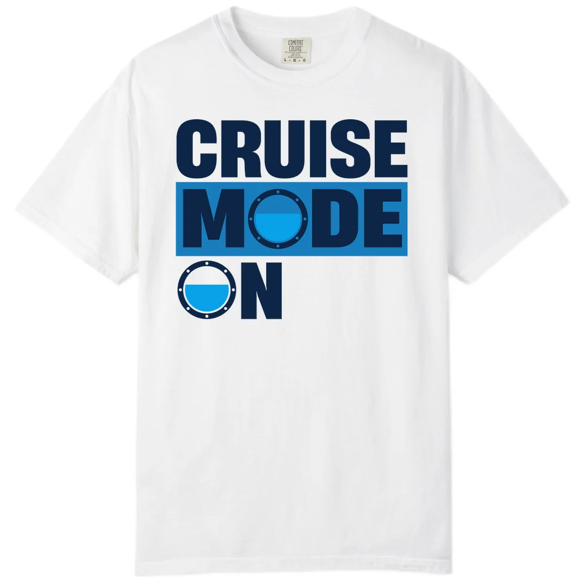 Cruise Mode On Comfort Color in White