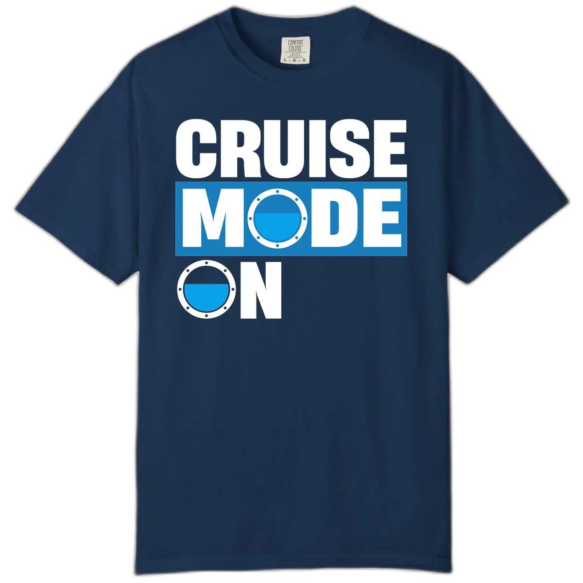 Cruise Mode On Comfort Color in Navy