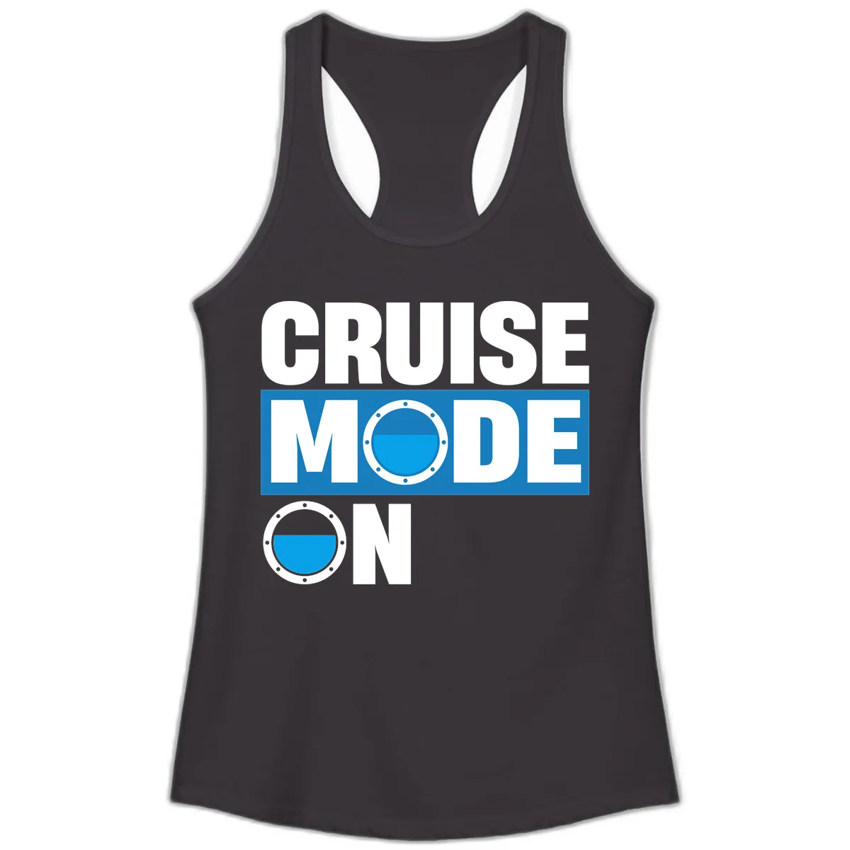 Cruise Mode On Ladies Tank in Black